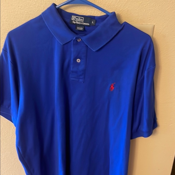Polo by Ralph Lauren Blue Classic Polo Shirt men’s large bright blue - Picture 4 of 6